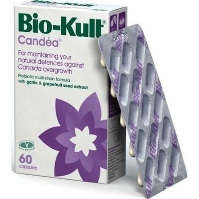 BIO-KULT Candea Προηγμένη Φόρμουλα Προβιοτικών Για Την Ενίσχυση Της Άμυνας Του Οργανισμού Κατά Της Ανάπτυξης της Candida x60 Κάψουλες
