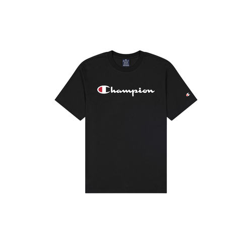 Champion Men Crewneck T-Shirt (219206)-BLACK