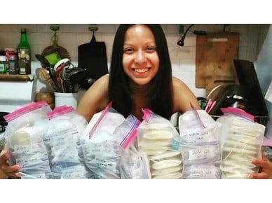 O mamă îndurerată a donat peste 60 de litri de lapte matern 
