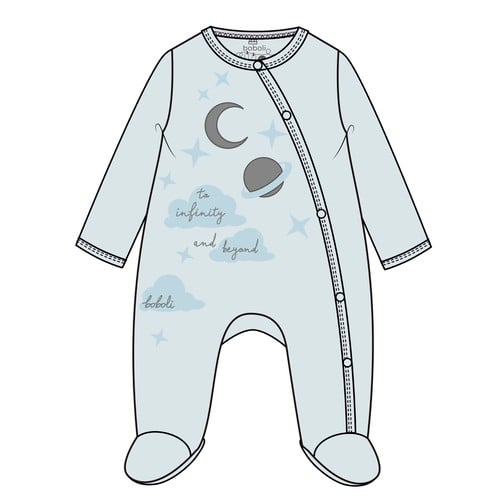 Boboli Velour Play Suit For Baby (101125)