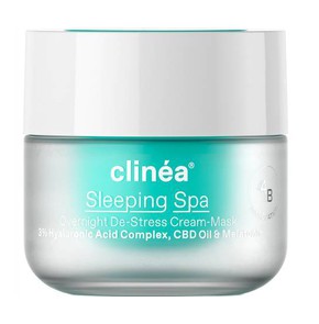 Clinea Night Cream-Mask Sleeping Spa-Κρέμα Μάσκα Ν