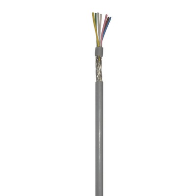 LIYCY 4x4mm² CABLE GREY WITH COPPER ARMOUR (1m)