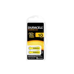 Duracell Hearing Aid CODE:10 PR70 1.45 V Zinc Air 6 Μπαταρίες