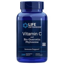 Life Extension Vitamin C & Bio-Quercetin Phytosome 1000mg 250 Veg Tabs