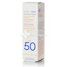 Korres Sunscreen Αντηλιακή Κρέμα-Gel Προσώπου Γιαούρτι SPF50, 40ml