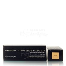 Korres Activated Charcoal Corrective Stick Concealer SPF30 ACS1, 3.5gr