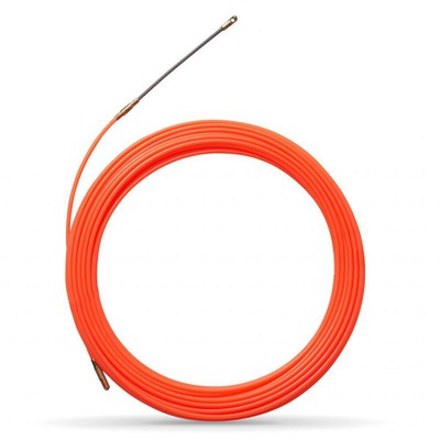 Nylon Steel Ø4Mm 15M Orange With Detachable Ends