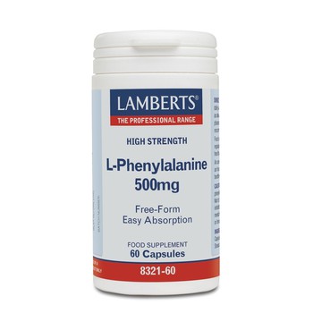 LAMBERTS L-PHENYLALANINE 60 CAPS