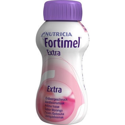 FORTIMEL Extra Με Γεύση Φράουλα Θρεπτικό Συμπλήρωμα Διατροφής Σε Υγρή Μορφή Υψηλής Περιεκτικότητας Σε Πρωτεϊνη 200ml