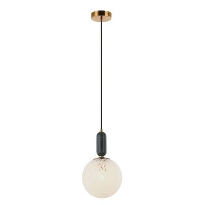 Pendant Black & Gold Light Polly 1Xe27 40W Ø20