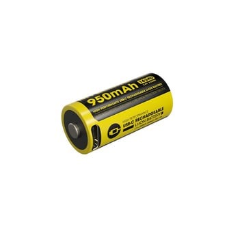 Μπαταρία NiteCore RCR123A NL169R, 950 mAh, Με USB-