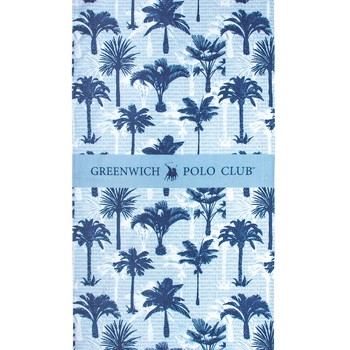 Πετσέτα Θαλάσσης (80x170) Essential Beach Printed Collection 3711 Greenwich Polo Club