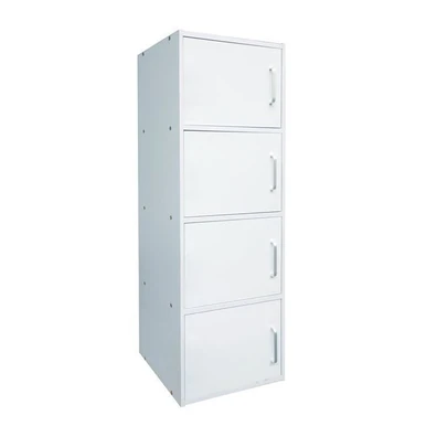 Ντουλάπι Bοηθητικό Άσπρο 42x30x106cm ZWW Closet Ε8