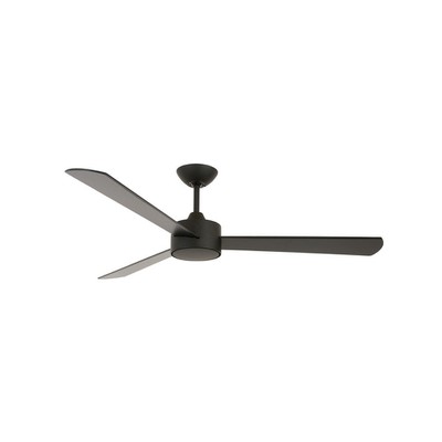 Ceiling Fan Climate III 132cm Black With 3 Wings L