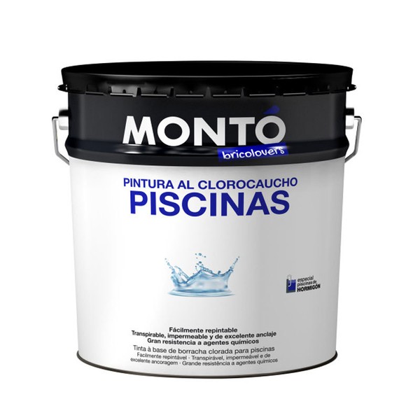 Χρώμα Πισίνας Χλωριωμένου καουτσούκ Pintura al Clorocaucho Piscinas ΜΟΝΤΟ