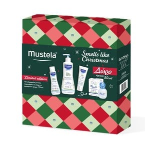 Mustella Smells Like Christmas Set Gentle Cleansin