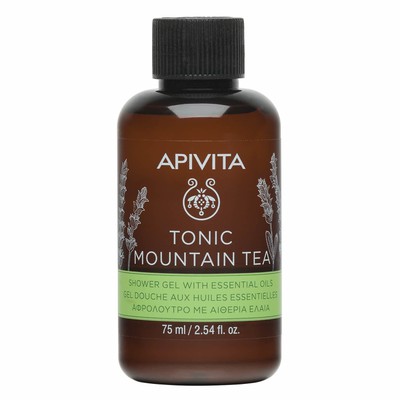 APIVITA Mini Αφρόλουτρο Tonic Mountain Tea με Ελλη