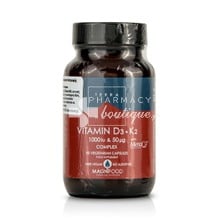 Terranova Vitamin D3 1000iu + K2 50μg, 100 caps