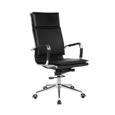 Desk Armchair/Black PU