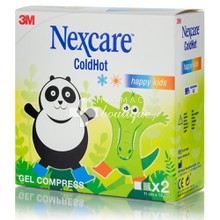 3M Nexcare ColdHot Happy Kids (11cm x 12cm) - Παγοκύστη / Θερμοφόρα, 2τμχ