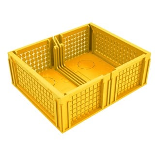 Κουτί Διακλάδωσης 10x13 Μπλε MultiBox Κίτρινο Ral 