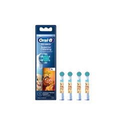 Oral-B Pro Kids Toothbrush Heads Ανταλλακτικές Κεφαλές Oδοντόβουρτσας The Lion King 3+ Ετών 4 τεμάχια