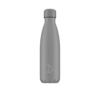 Chilly's All Matte Grey Bottle, 500ml 