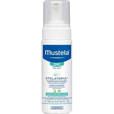 Mustela Stelatopia Foam Shampoo Σαμπουάν σε Μορφή 