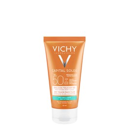 Vichy Ideal Soleil SPF50 Αντιηλιακή Κρέμα Προσώπου με λεπτόρρευστη υφή & ματ αποτέλεσμα, για μικτές - λιπαρές & ευαίσθητες επιδερμίδες, 50ml