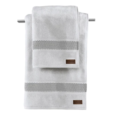 Πετσέτα Προσώπου Snow Grey 50x90 guy Laroche Grey 