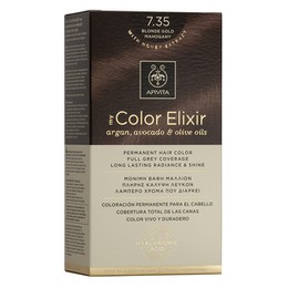 Apivita My Color Elixir 7.35 Βαφή Μαλλιών Ξανθό Μελί Μαονί