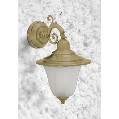 Brass Wall Light N.30700 60W E27 Ip43 Antique