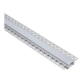 Trimless Aluminum Profile 200cm with Opal Cover 20
