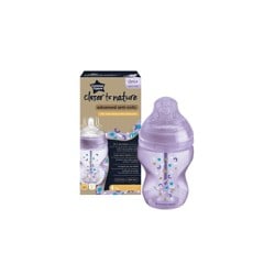 Tommee Tippee Μπιμπερό Advanced Anti Colic Μικρής Ροής Με Σχέδιο Για Κορίτσι 0m+ 260ml