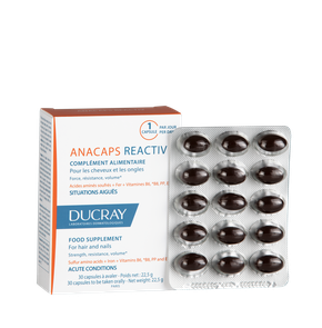 Ducray Anacaps Reactiv Συμπλήρωμα Διατροφής κατά τ