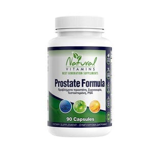 Natural Vitamins Prostate Formula-Συμπλήρωμα Διατρ