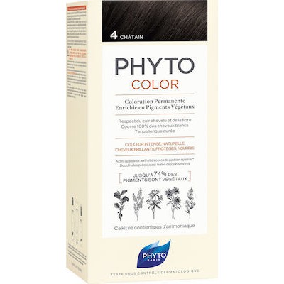PHYTO PHYTOCOLOR BROWN (4.0) - Μόνιμη Βαφή Μαλλιών Καστανό