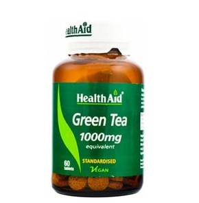 Health Aid Green Tea 1000mg Φυσικό Αντιοξειδωτικό 