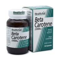Health Aid Beta Carotene 23000iu 30 Κάψουλες - Συμ