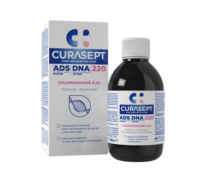 CURASEPT MOUTHWASH (CHLORHEXIDINE 0,20%) ADS-DNA 220 200ML