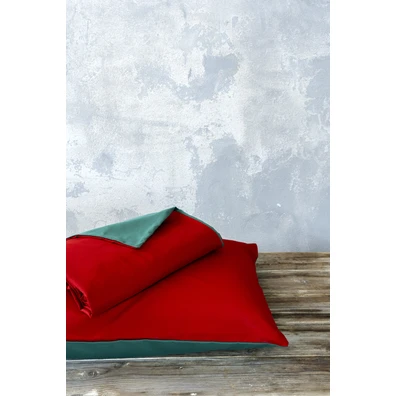 Σετ Παπλωματοθήκη Μονή Abalone - red / Green Nima 