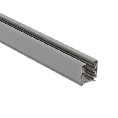 Lighting Rail Three Phase Grey 1M