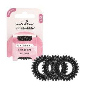 Invisibobble Original True Black Hair Spiral-Λαστι