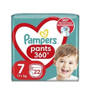 Pampers Diapers Pants Size 7 17+kg, 22 Pants