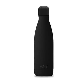 Puro Bottle Stainless Steel Icon 500ml Black WB500