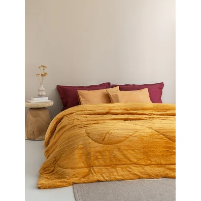 Κουβερτοπαπλωμα Μονό 160x240 Gwen Gold