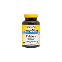 Nature's Plus Dyno-Mins Calcium 500mg 90 ταμπλέτες