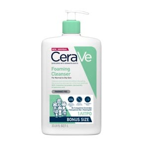 CeraVe Foaming Cleanser - Gel Καθαρισμού, 1lt