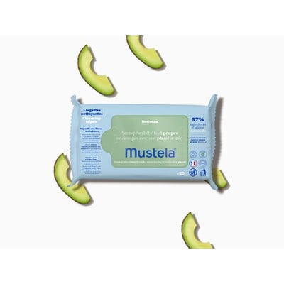 Mustela Eco Friendly Natural Fiber Cleansing Wipes
