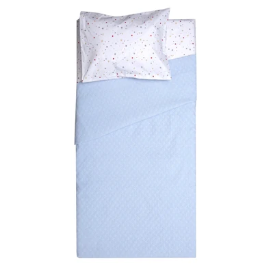 Κουβέρτα Polycotton Κούνιας 110x155 Δήλος Σιέλ